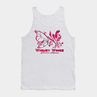 Whimsy Wings Petal Rings Flower Butterfly Nature Lovers Tank Top